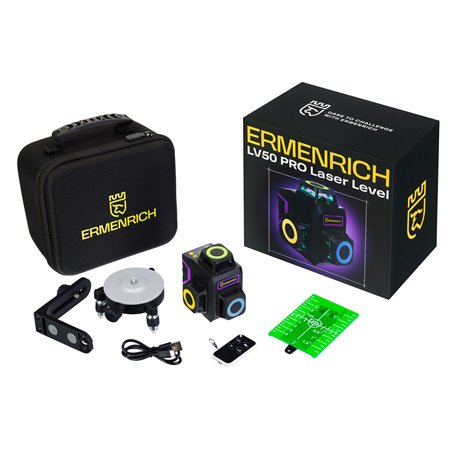 Ermenrich LV50 PRO livella laser viola