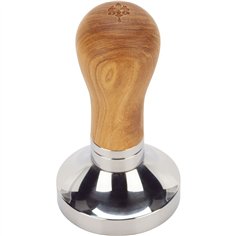 Eureka Tamper 58mm, legno di ulivo