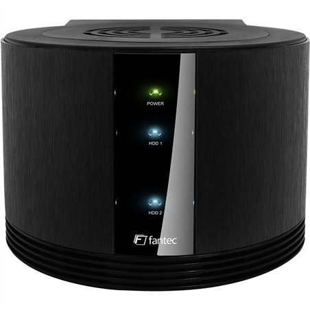 FANTEC SQ-X2RU3e 2x 3,5  Gehäuse (DAS)