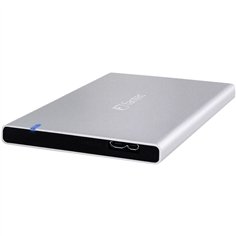 FANTEC ALU7MMU3 argento aluminio 2,5  SATA, USB 3.0, 7mm