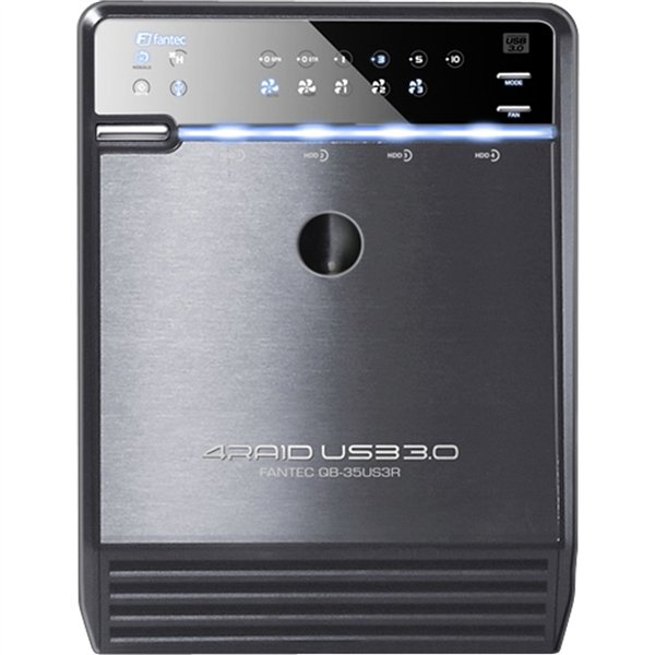 FANTEC QB-35 US 3 R nero 4Bay Box Raid