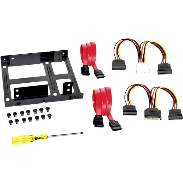 FANTEC kit di montaggio 2 x 2,5 HDD SSD