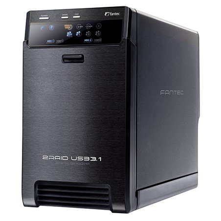 Fante   QB-X2U31R nero 2 x 3,5 SATA Raid HDD USB 3.1