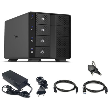 Fantec MB-X4U31 4x 3,5  housing