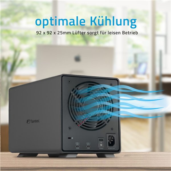 Fantec MB-X5U31H 5x 3,5  housing