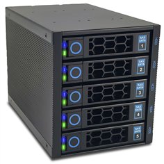 FANTEC WR-C3151-6G Backplane per 5x 3,5/2,5 HDD/SSD 2