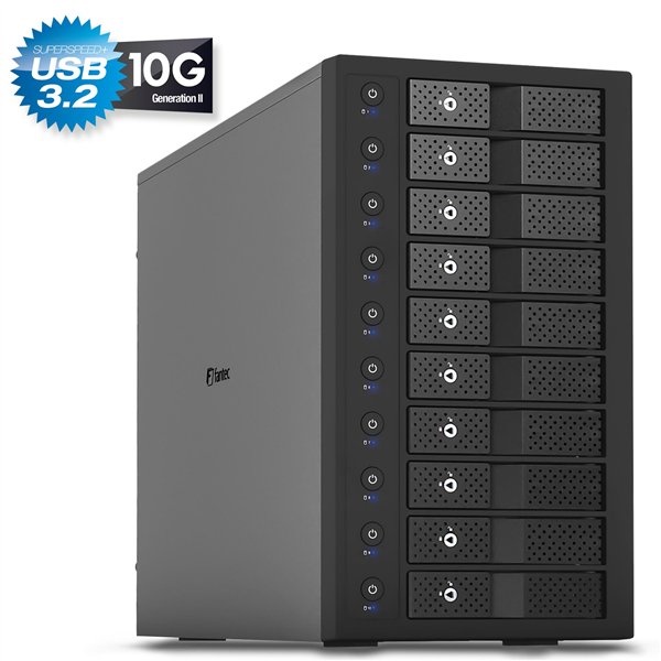 FANTEC MB-X10U31H 10x 3,5  alloggiamento