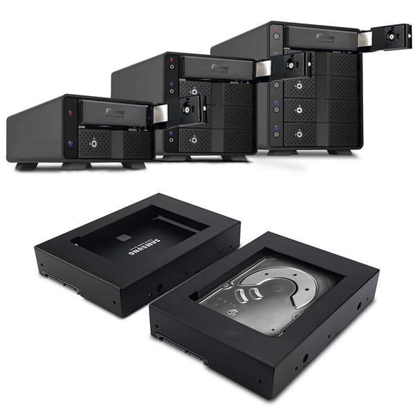 FANTEC MB-Bracket 25 Mounting Frame for 2,5  SSDs/HDDs