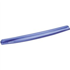 Fellowes Crystal Gel poggiapolsi da tastiera blu