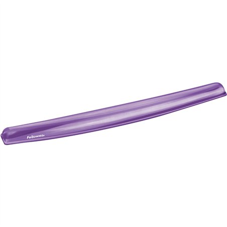 Fellowes Crystal Gel poggiapolsi da tastiera violetto