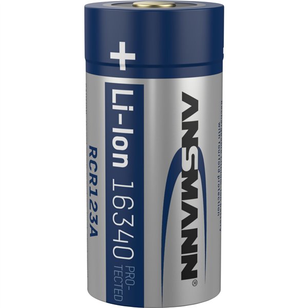 Ansmann 16340 Li-Ion batt.850mAh 3,6V Micro USB ingr. 1300-0015
