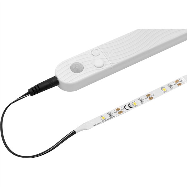 Ansmann striscia LED con sens.2m 60 LEDs bianco caldo 1600-0436