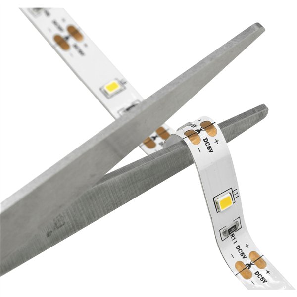 Ansmann striscia LED con sens.2m 60 LEDs bianco caldo 1600-0436