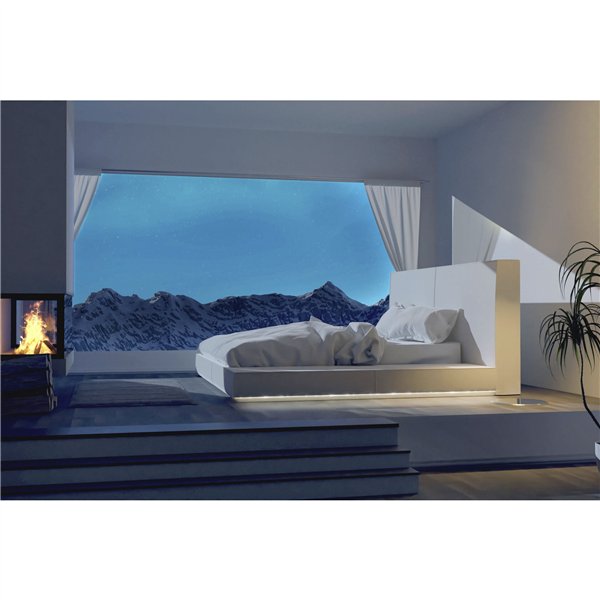 Ansmann striscia LED con sens.2m 60 LEDs bianco caldo 1600-0436