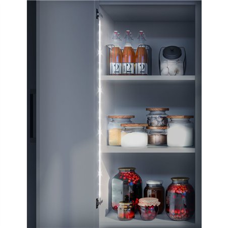 Ansmann striscia LED con sens.2m 60 LEDs bianco caldo 1600-0436