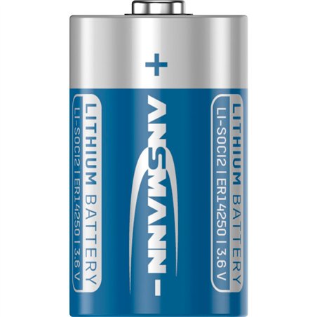 Ansmann litio cloruro di tionile 3,6V ER14250 1/2AA   1522-0037-1