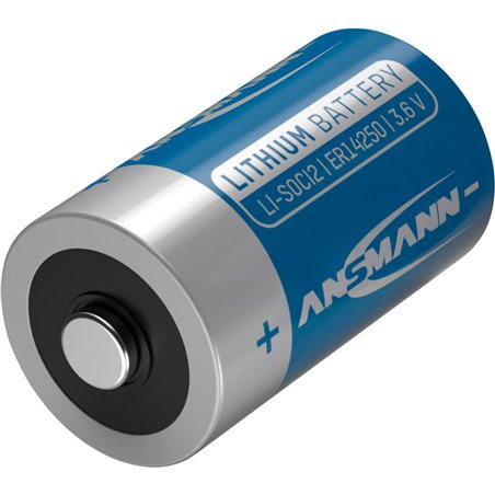 Ansmann litio cloruro di tionile 3,6V ER14250 1/2AA   1522-0037-1