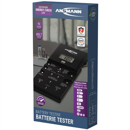 Ansmann Energy Check LCD tester per pile        1900-0100