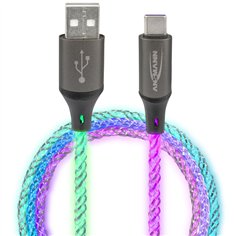 Ansmann USB-A / USB-C cavo con illuminaz. LED 100cm  1700-0158 2