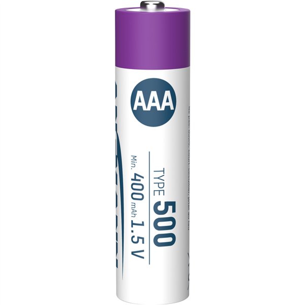 1x4 Ansmann Lithium batt. Micro AAA 400mAh + cavo ric. 1311-0028