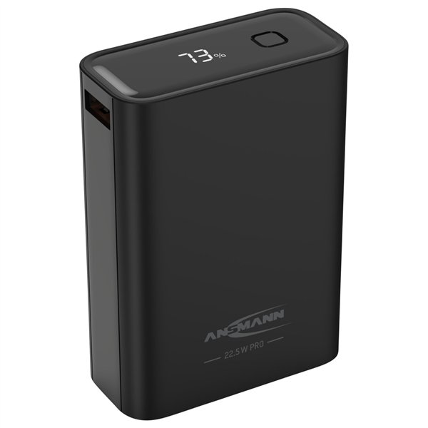 Ansmann Powerbank PRO 20.000 mAh USB-A+C Port 22,5W ne. 1700-0155
