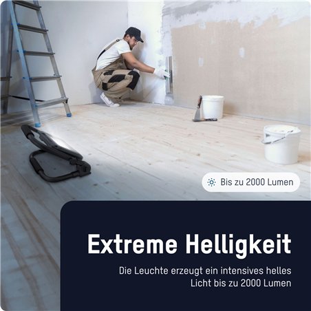 Ansmann FL20W-R 20W/2000lm rechargeable LED Spotlight