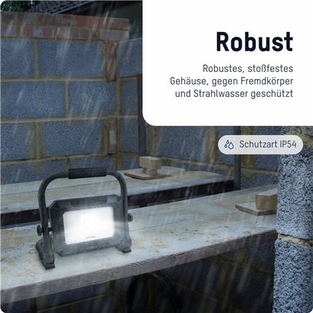 Ansmann FL20W-R 20W/2000lm rechargeable LED Spotlight