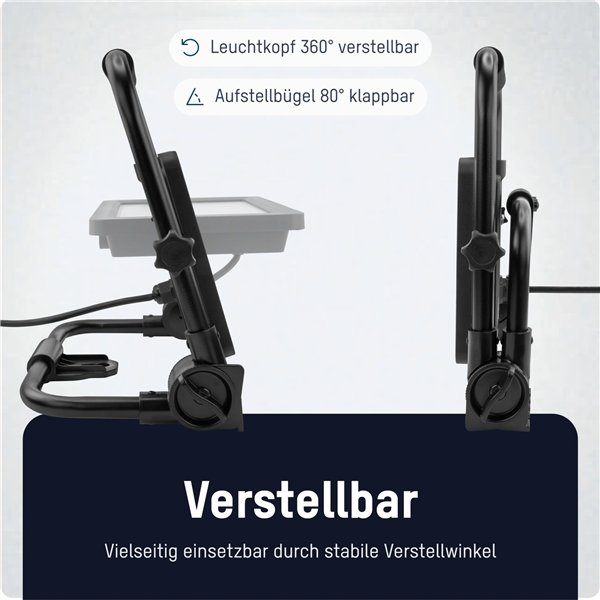 Ansmann FL150W-AC 150W/18000lm LED Spotlight with cable