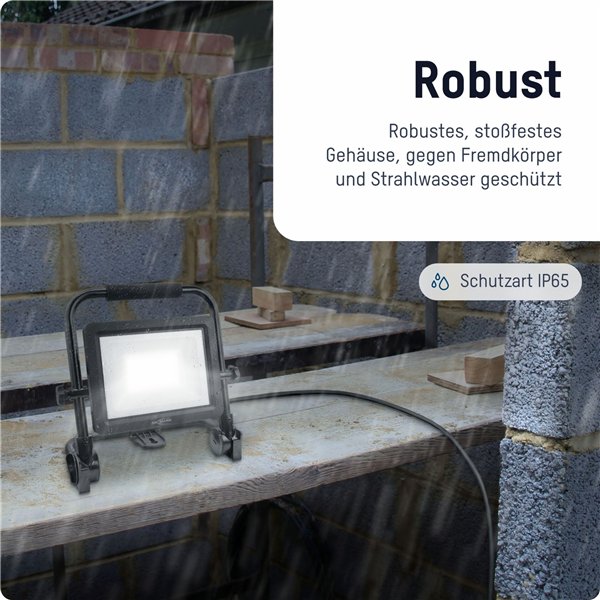 Ansmann FL150W-AC 150W/18000lm LED Spotlight with cable