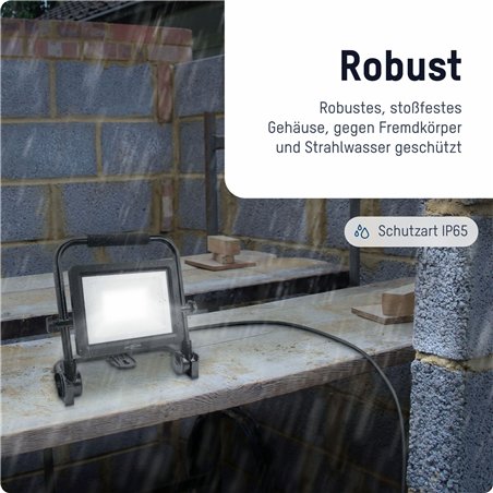 Ansmann FL150W-AC 150W/18000lm LED Spotlight with cable