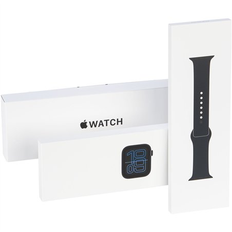 Apple Watch SE 3 44mm GPS M/L Sport mezzanotte/mezzan. M/L