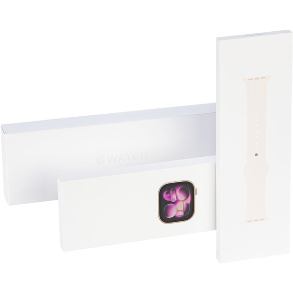 Apple Watch 11 42mm GPS Alu S/M Sport Band rose gold/light blush