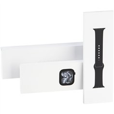 Apple Watch 11 46mm GPS Alu S/M Sport Band jet black/black