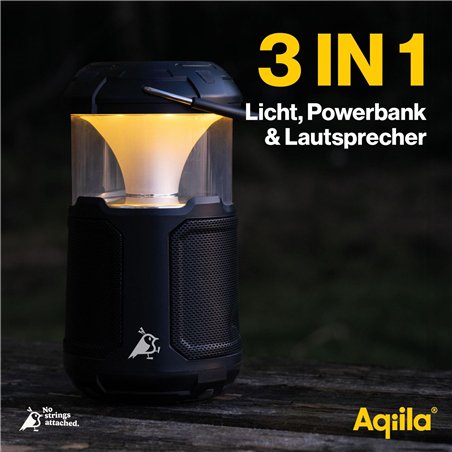 Aqiila Soundbird B10 3-in-1 lampada altoparlante e Powerbank