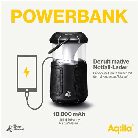 Aqiila Soundbird B10 3-in-1 lampada altoparlante e Powerbank