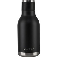 Asobu Urban Drink bottiglia nero, 0.473 L