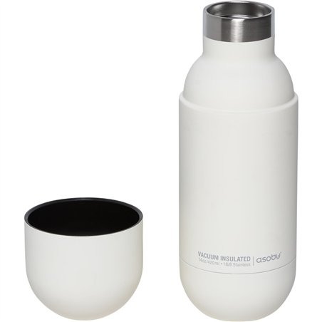 Asobu Orb bottiglia termica bianco, 0.46 L