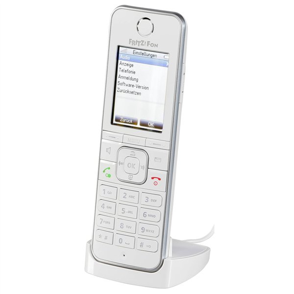 FRITZ!Fon C6 telefono IP cordless bianco