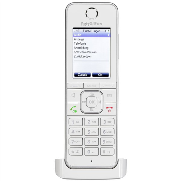 FRITZ!Fon C6 telefono IP cordless bianco
