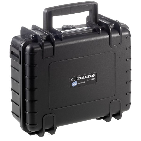 B&W International Type 1000 nero incl. spugna sintetica