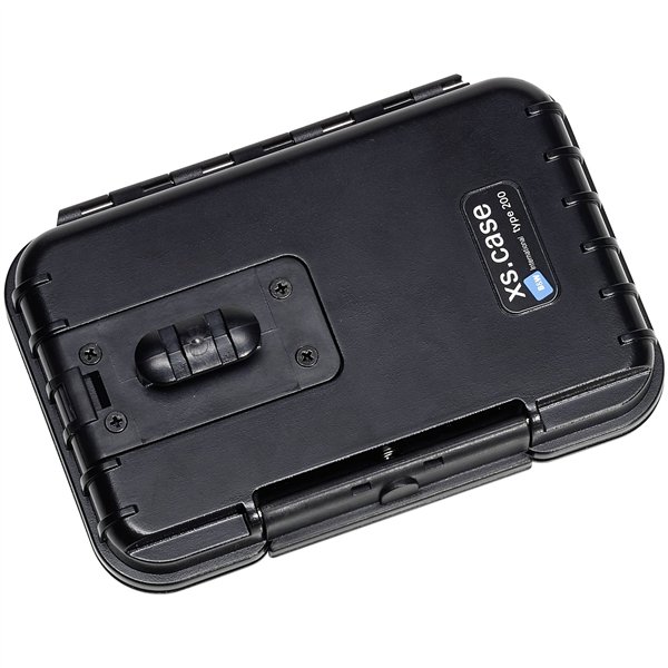 B&W Outdoor Case Type 200 nero trasp. con ins.in schiuma Inlay