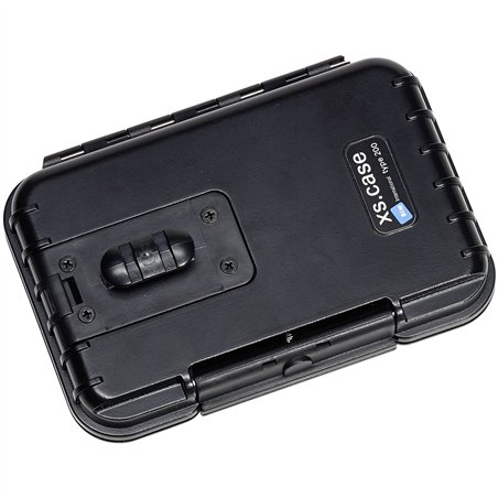 B&W Outdoor Case Type 200 nero trasp. con ins.in schiuma Inlay