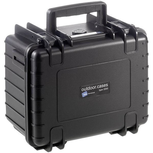 B&W International Type 2000 nero incl. spugna sintetica