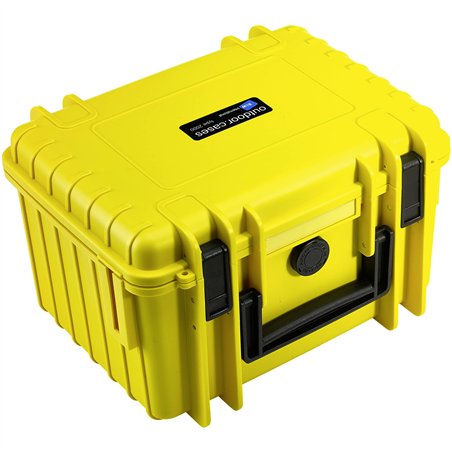 B&W Outdoor Case Type 2000 giallo incl. spugna sintetica