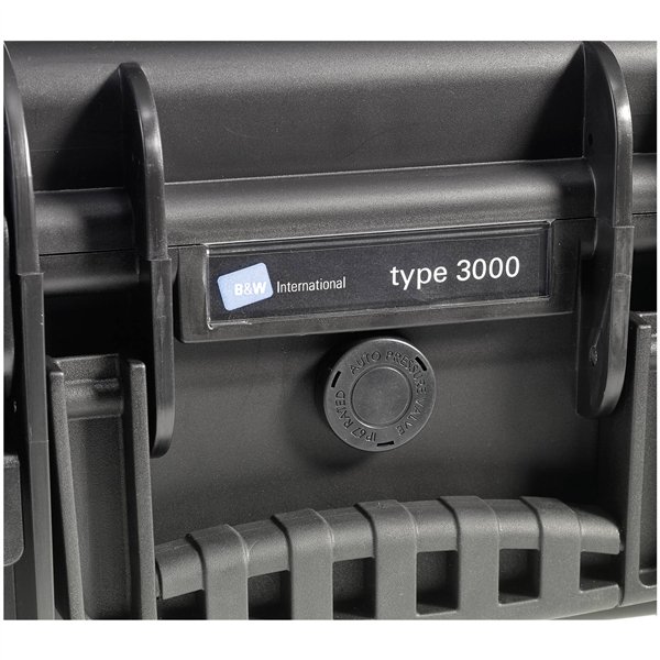 B&W International Type 3000 nero incl. spugna sintetica