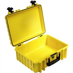 B&W Outdoor Case Type 5000 giallo con inserto schiuma 2