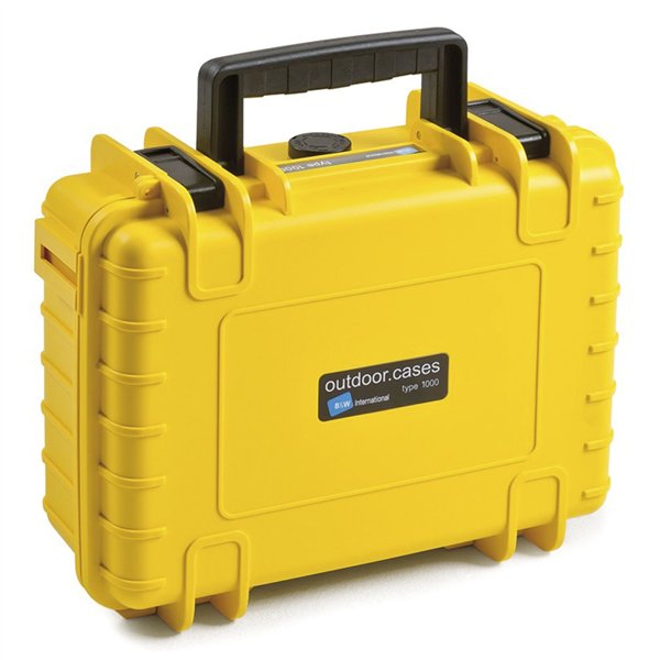 B&W Outdoor Case Type 1000 giallo