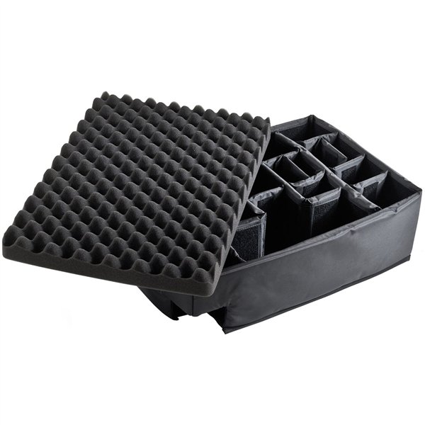 B&W Outdoor Case Type 6700 con divisione scomparti, nero