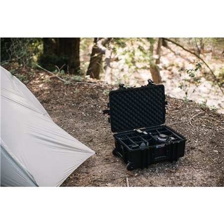 B&W Outdoor Case Type 6700 con divisione scomparti, nero