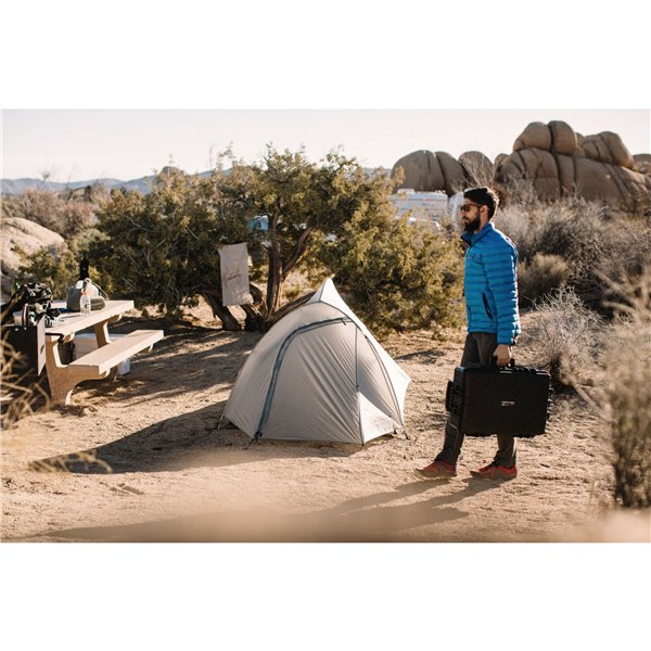 B&W Outdoor Case Type 6500 nero con divisione scomparti